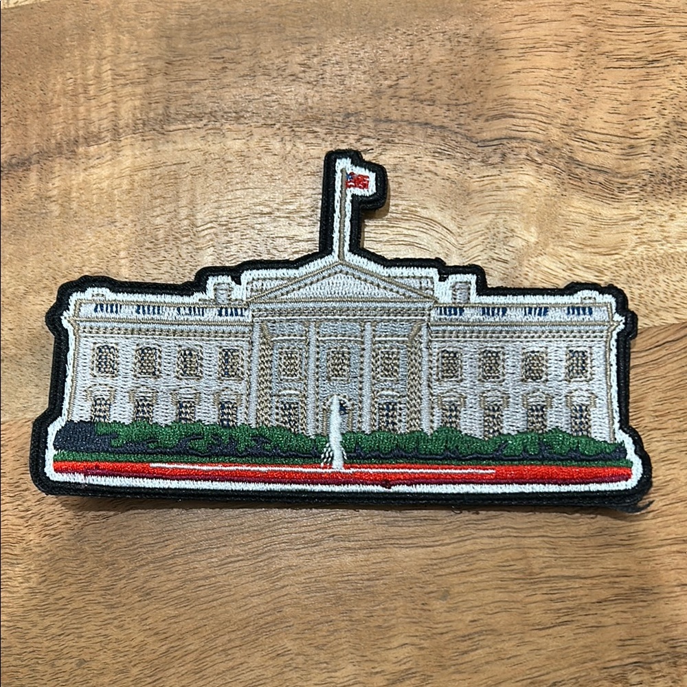 White House Embroidered Patch